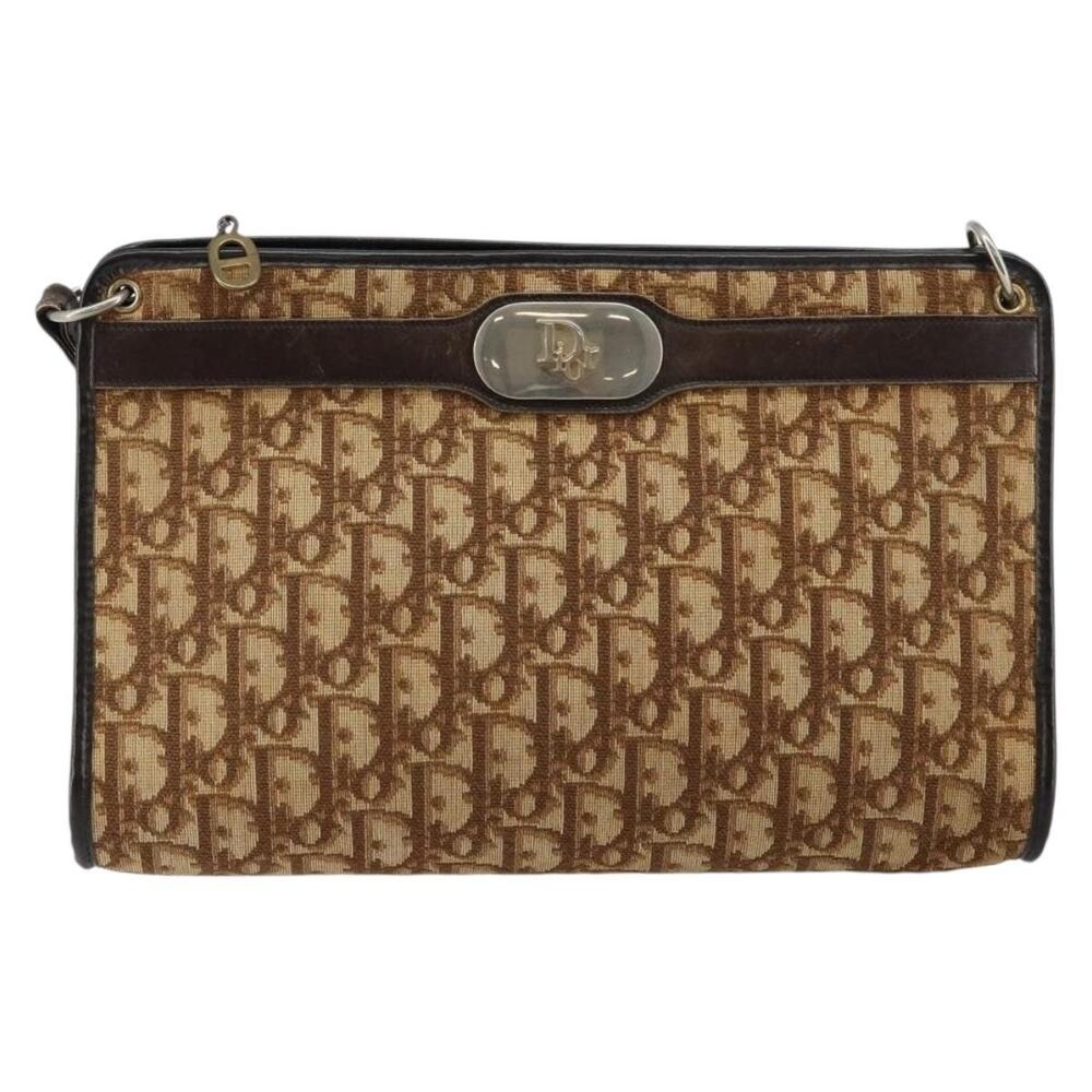 Dior Trotter Shoulder Bag Brown